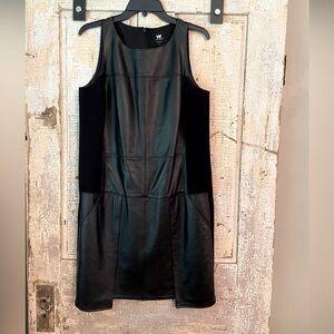 W by worth leather dress